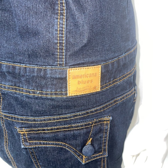 Americana Blues denim mini dress - Picture 7 of 10